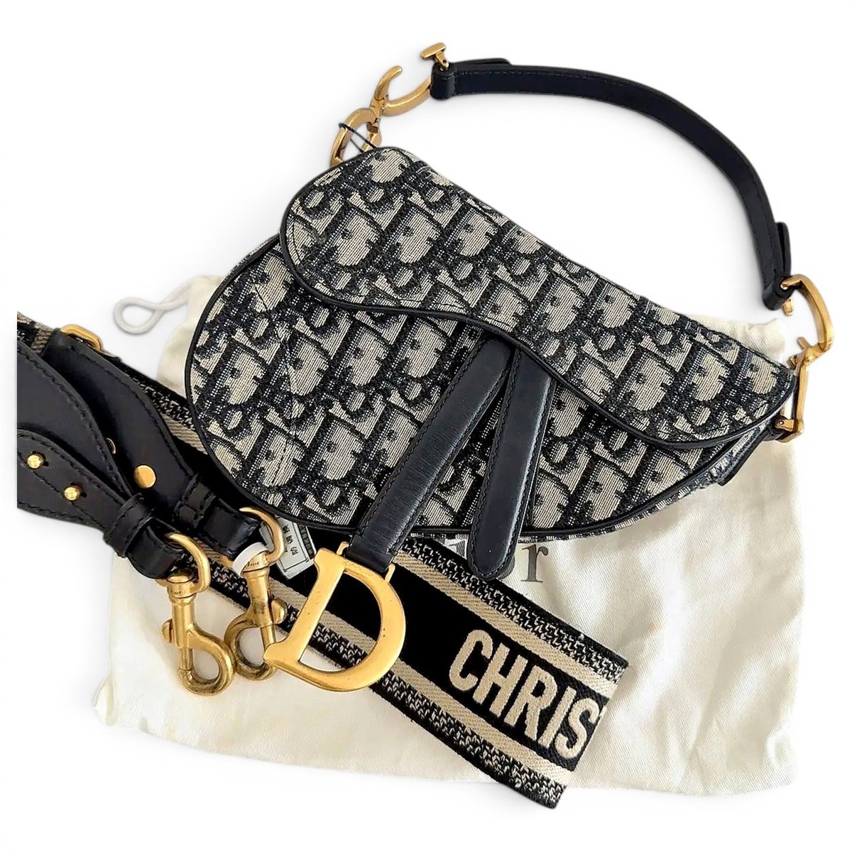 Saddle cloth handbag