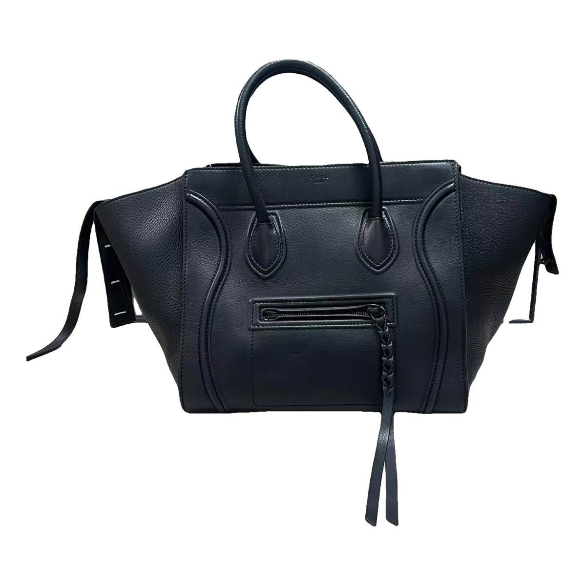 Luggage leather handbag