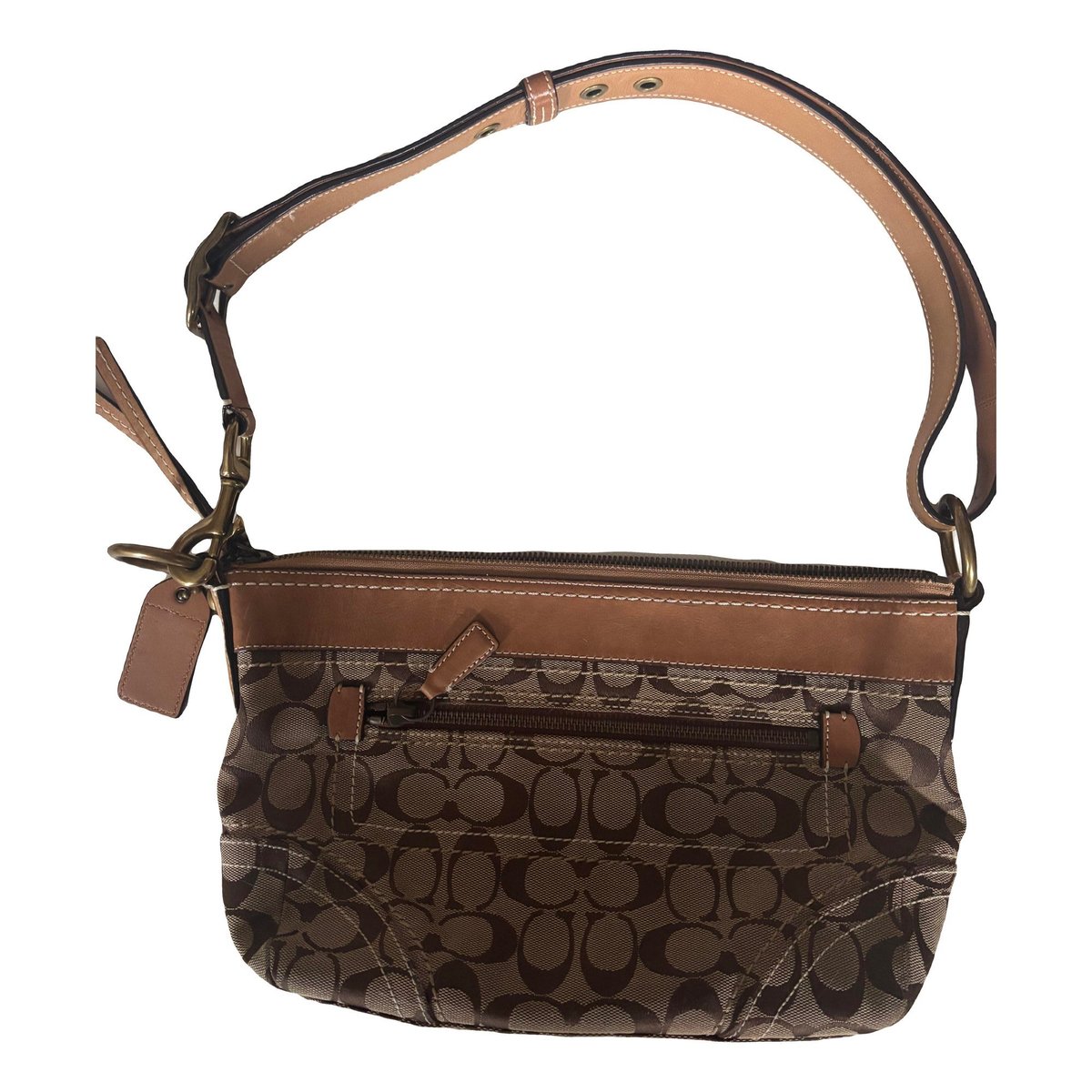 Signature Sufflette patent leather handbag