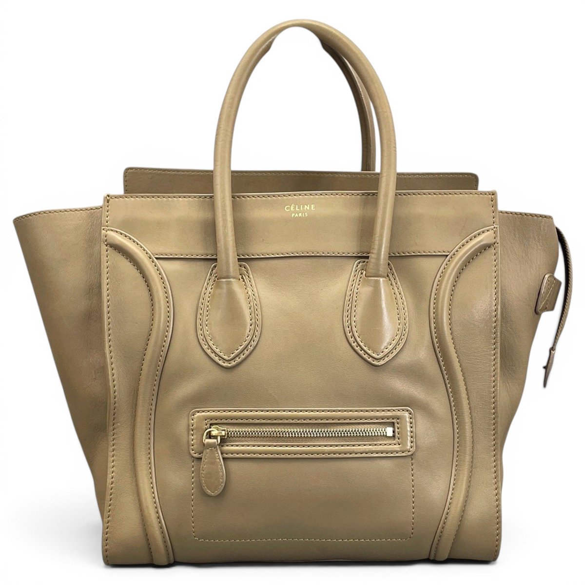 Luggage leather handbag