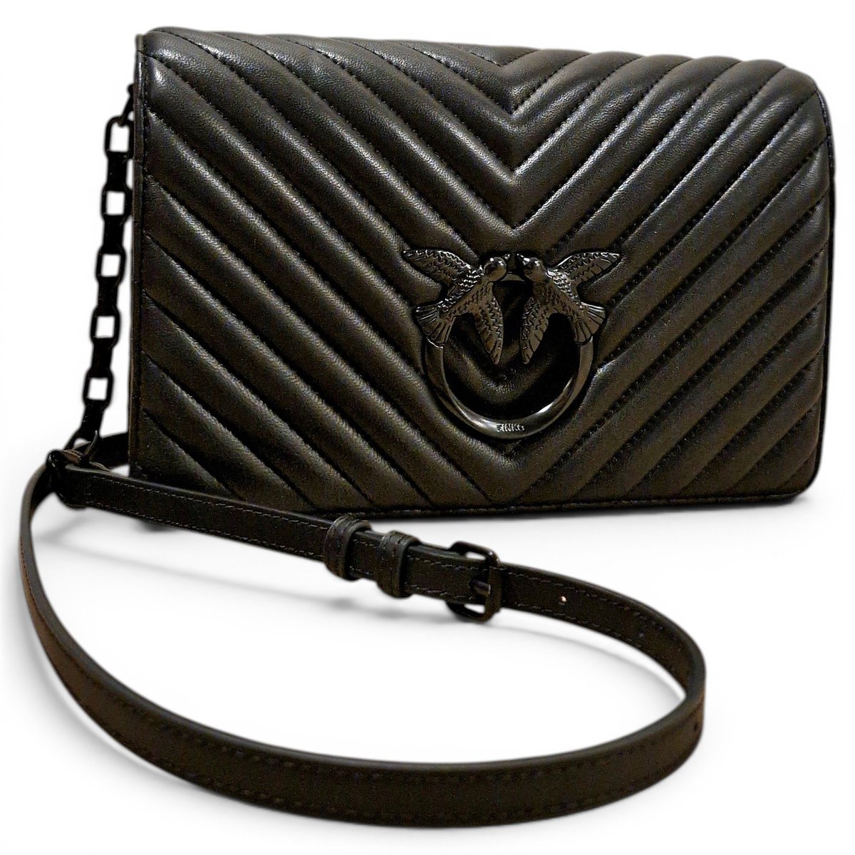 Leather crossbody bag