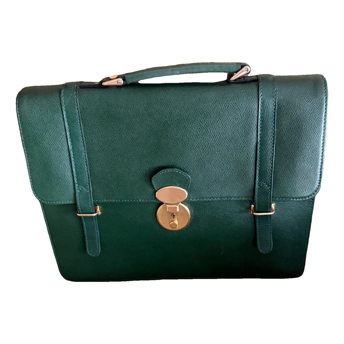 Leather travel bag