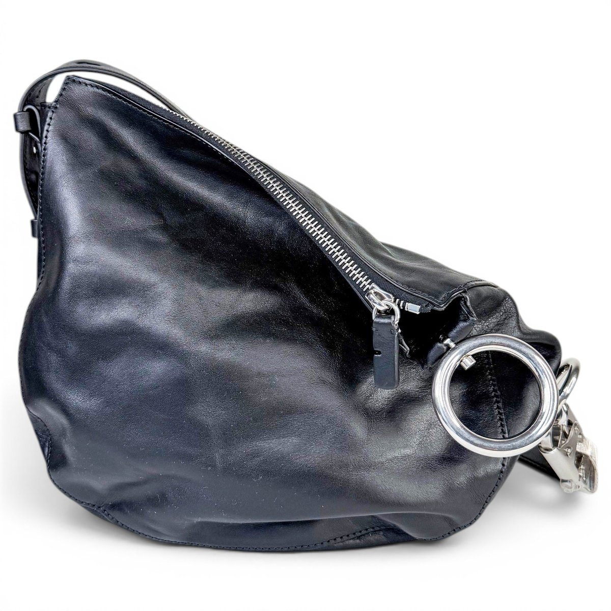 Knight leather handbag