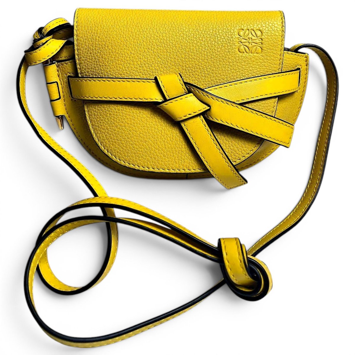 Gate leather crossbody bag
