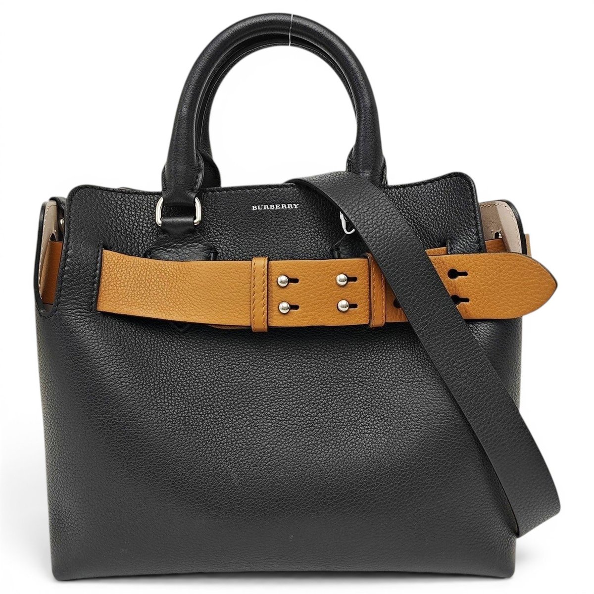 The Belt leather handbag