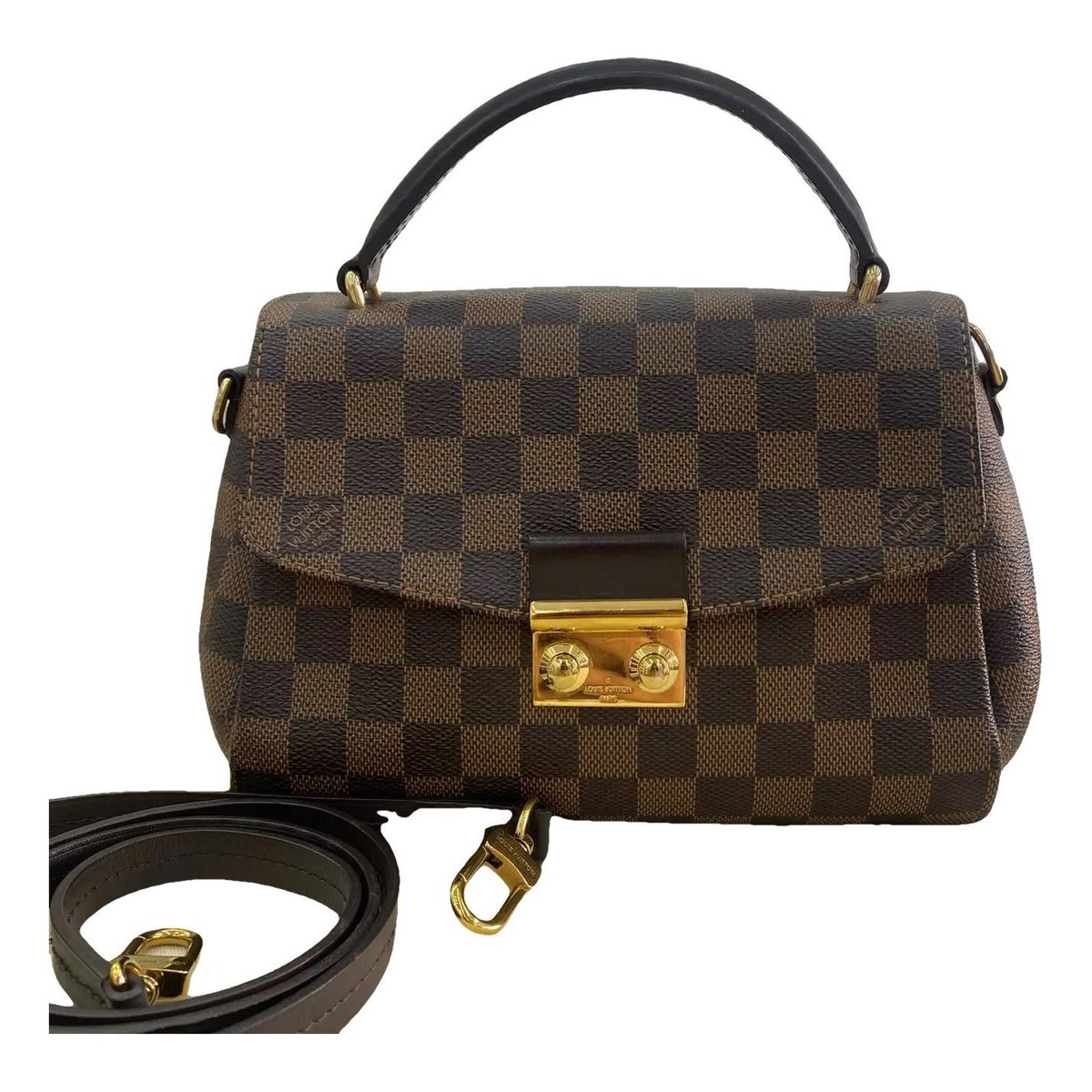 Croisette vinyl crossbody bag