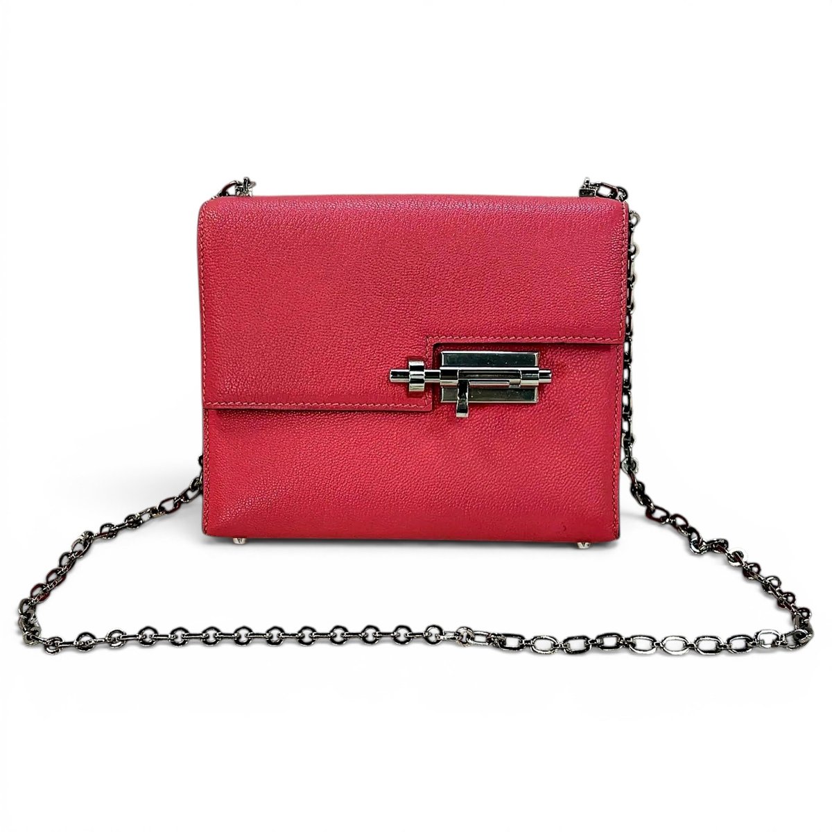Verrou leather handbag