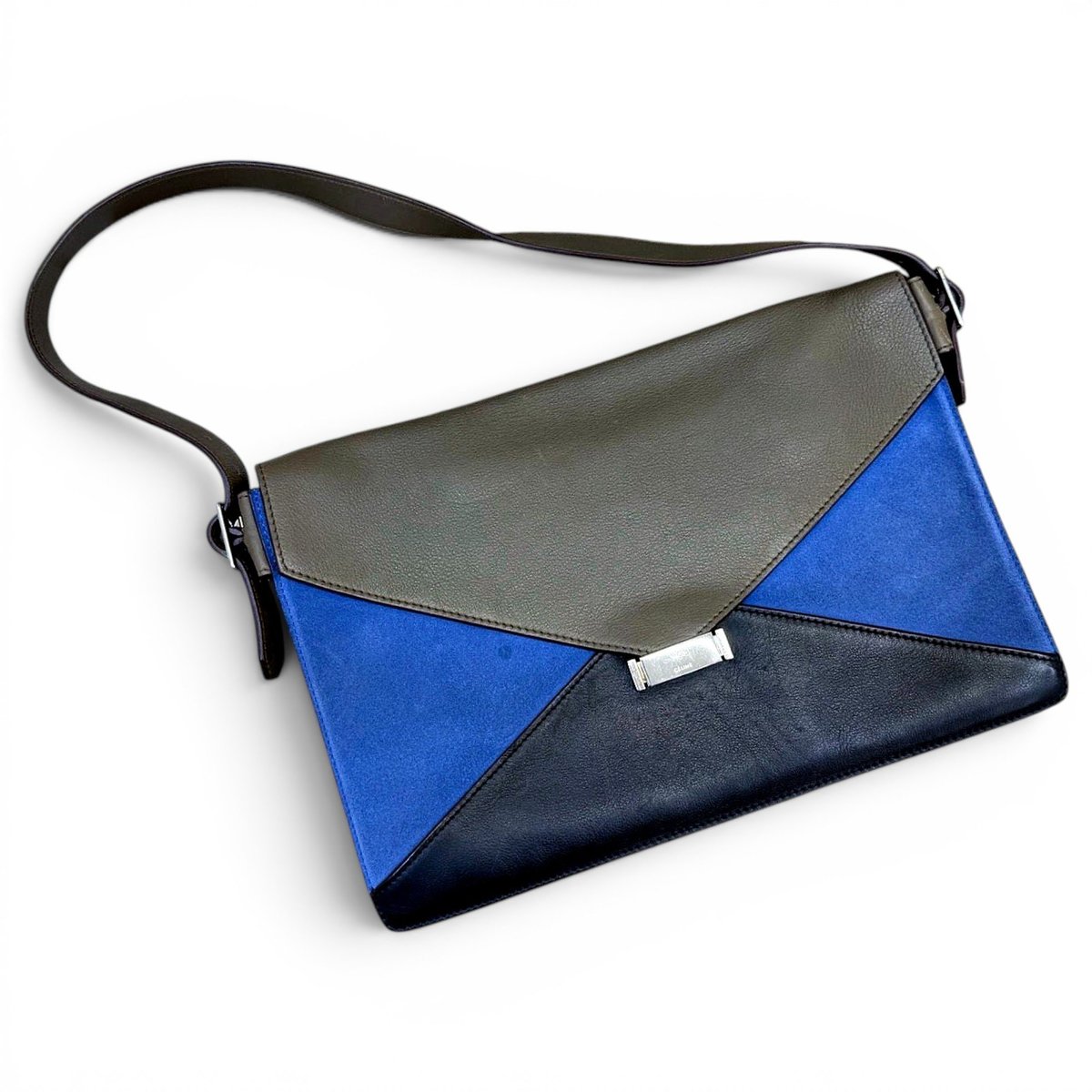 Diamond Clutch leather handbag