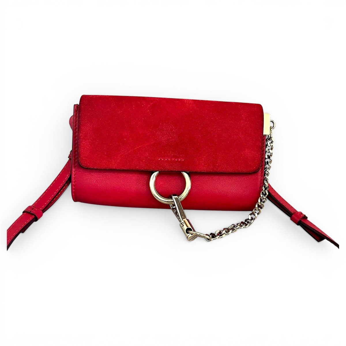 Faye leather handbag