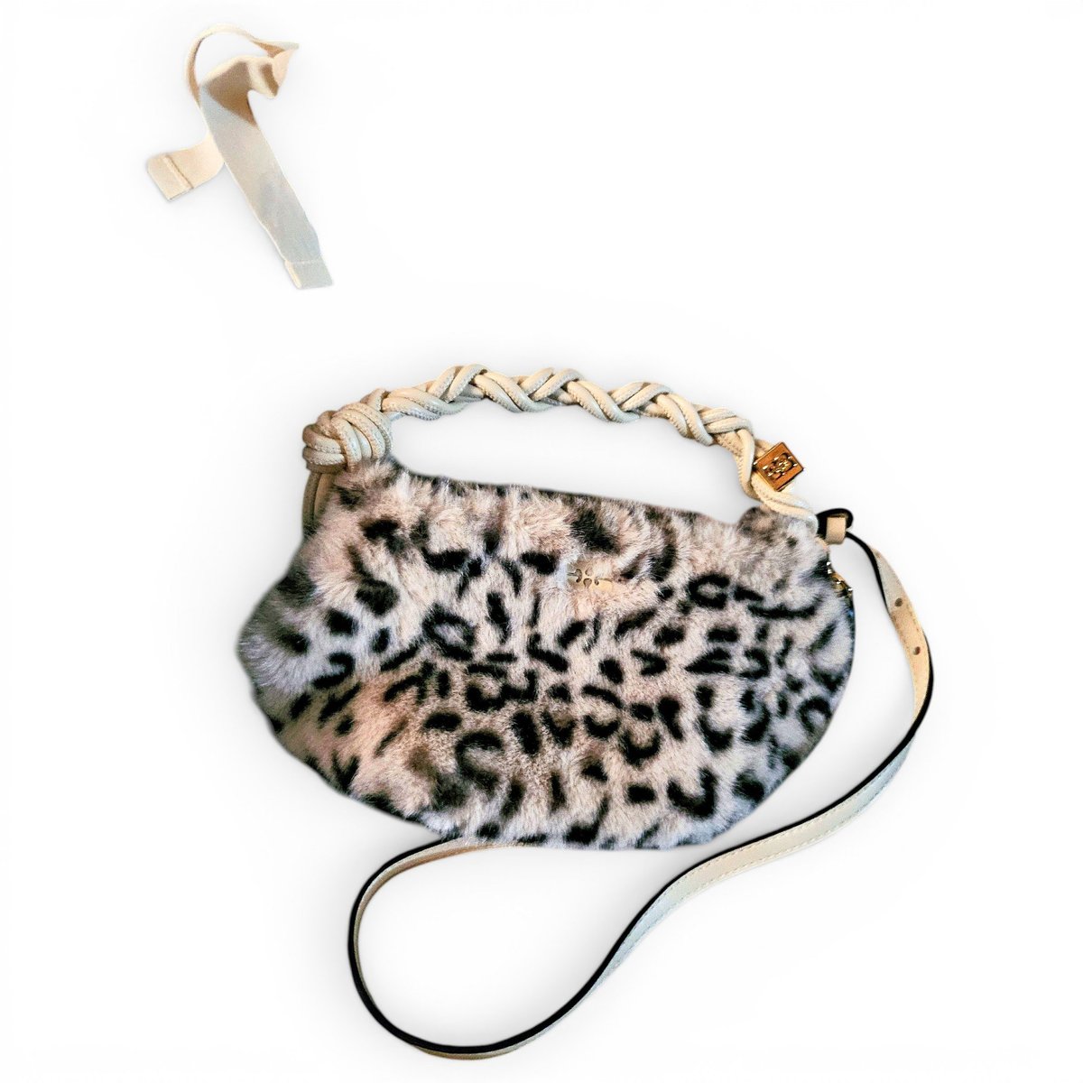 Bou faux fur crossbody bag