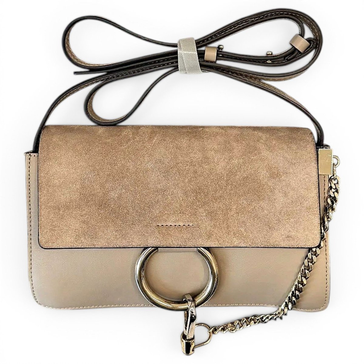 Faye leather crossbody bag