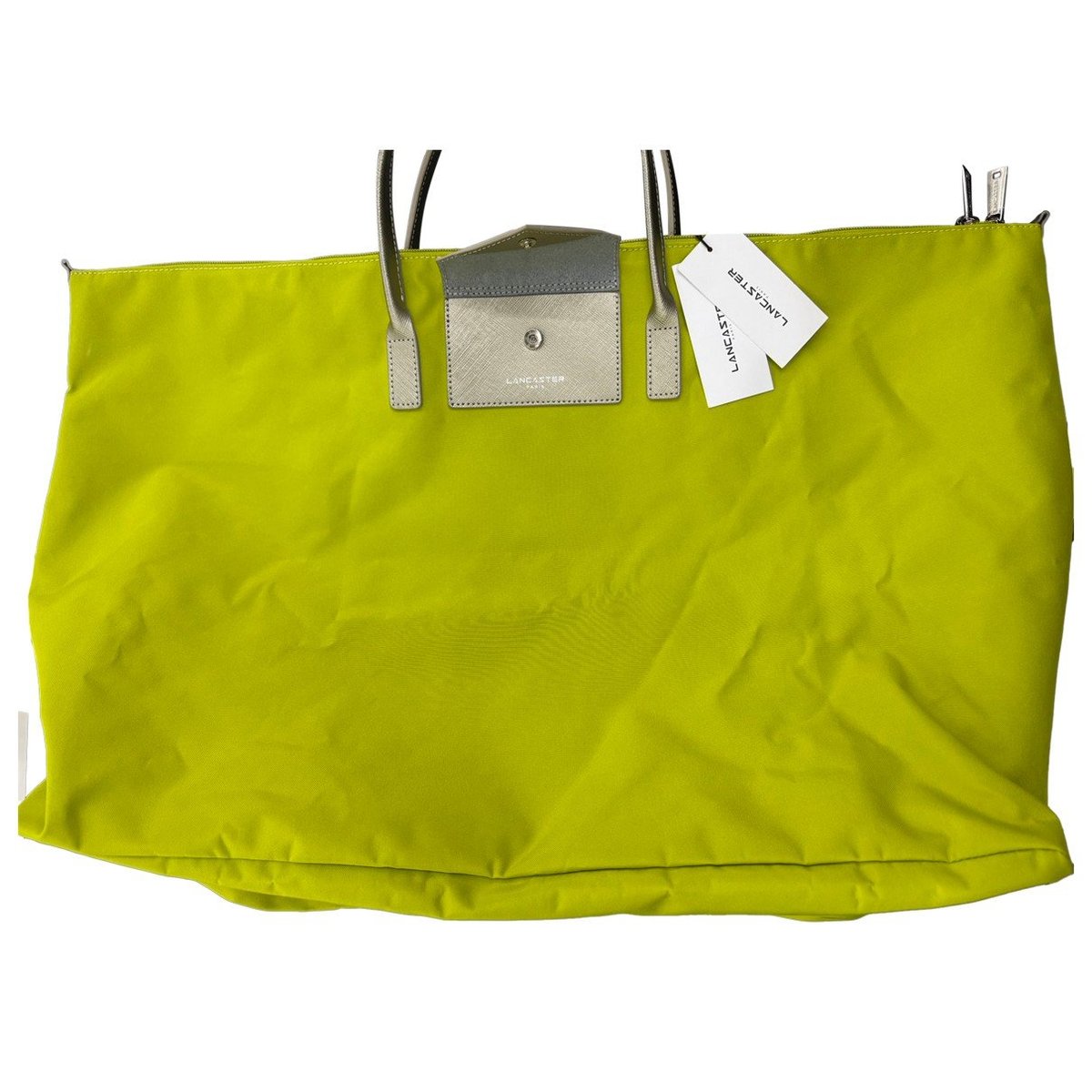 Leather tote
