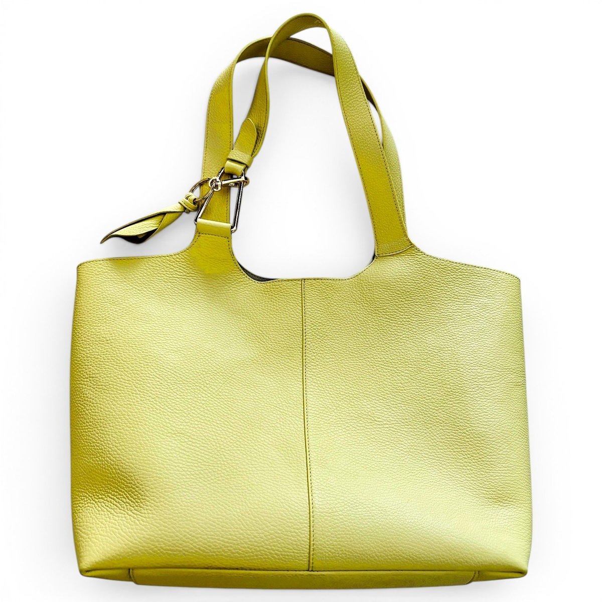 Leather tote