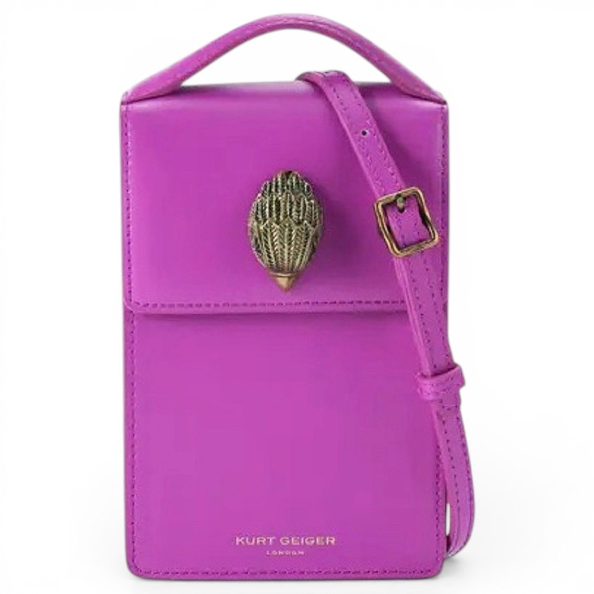 Leather crossbody bag