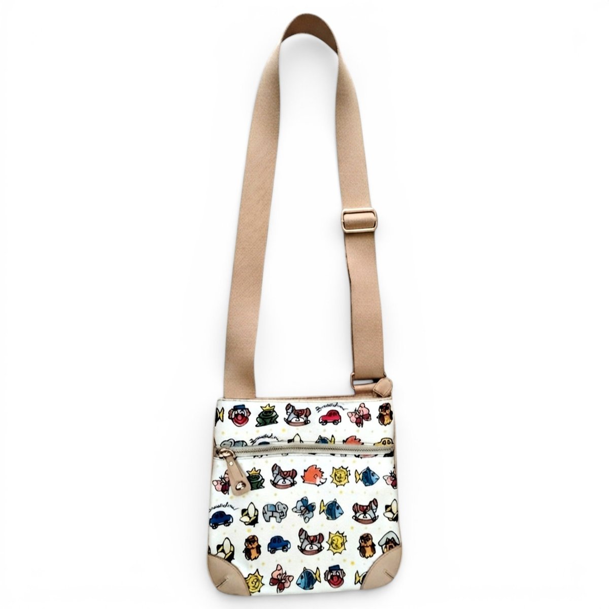 Leather crossbody bag