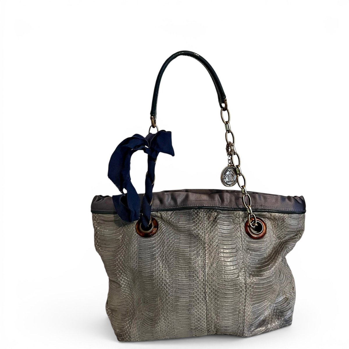 Amalia python handbag