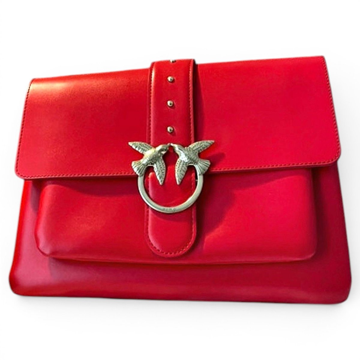 Love Bag leather clutch bag