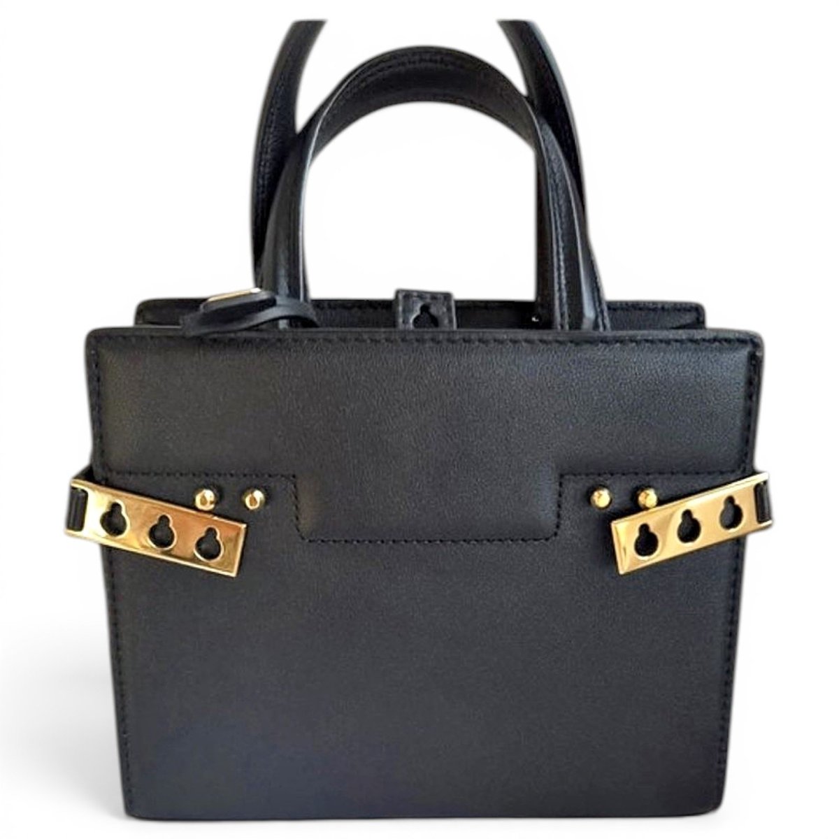 Tempête leather handbag