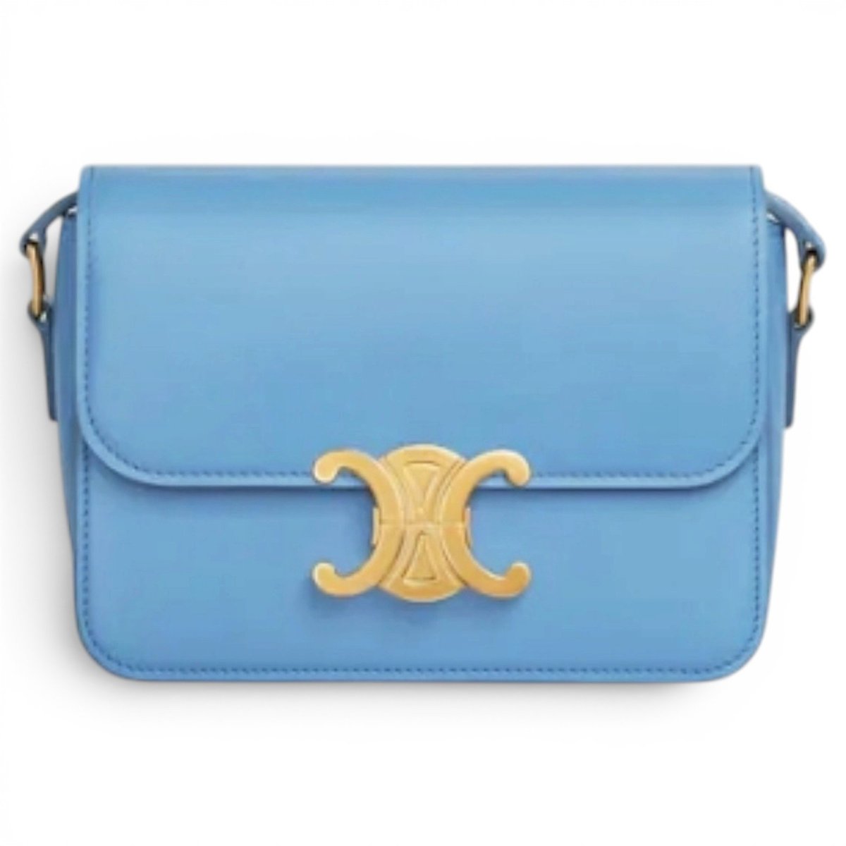 Triomphe leather handbag