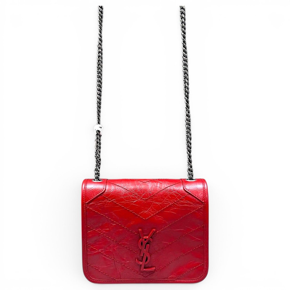 Mini Niki leather crossbody bag