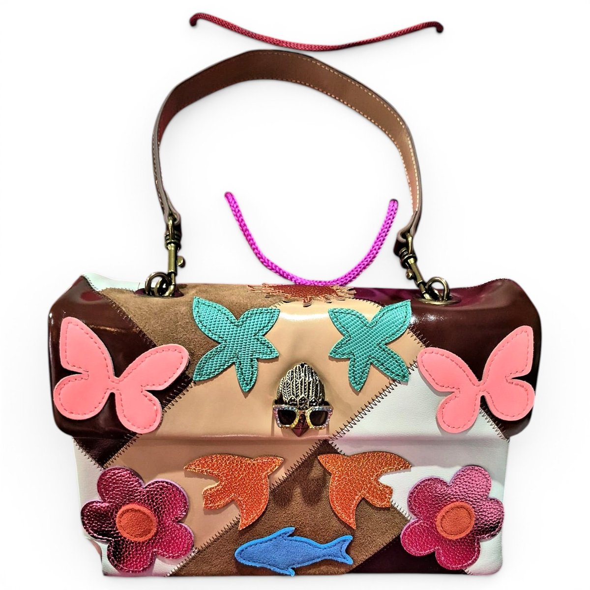 Leather crossbody bag