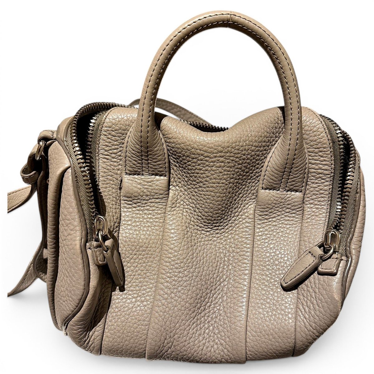 Leather crossbody bag