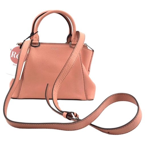 C leather satchel