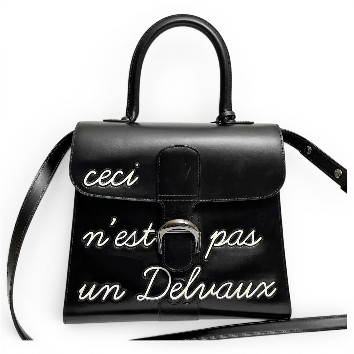 Brillant leather handbag