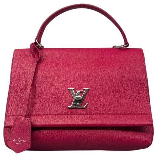 Lockme leather handbag