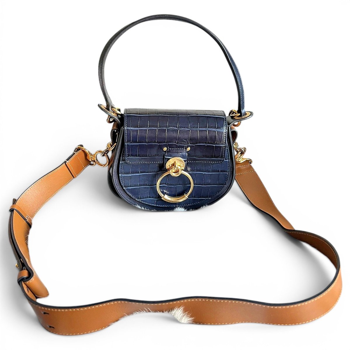 Tess leather handbag