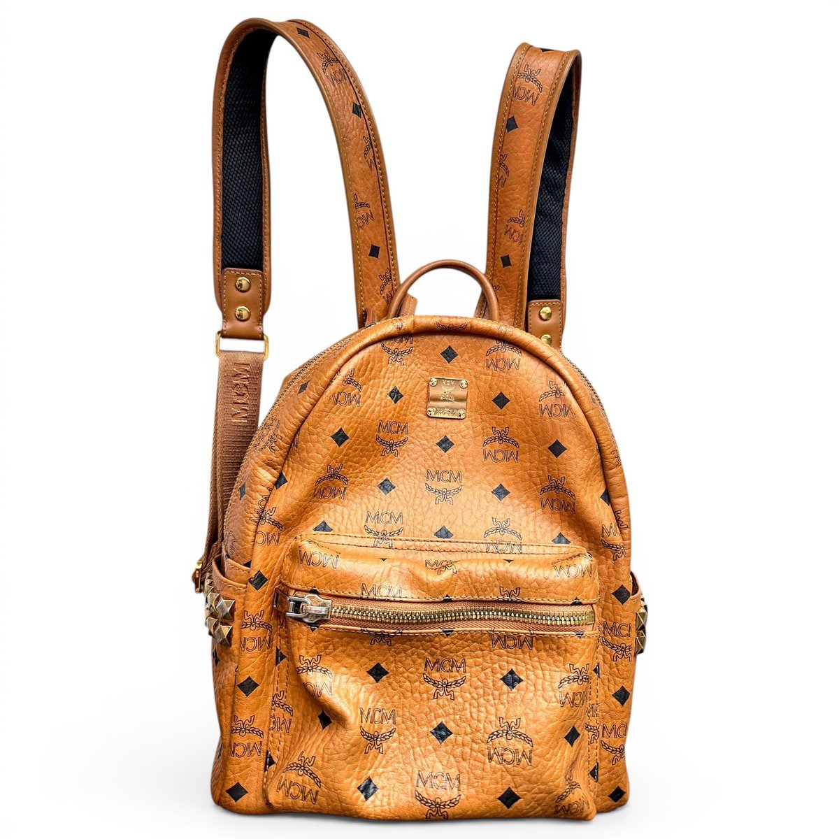 Stark leather backpack