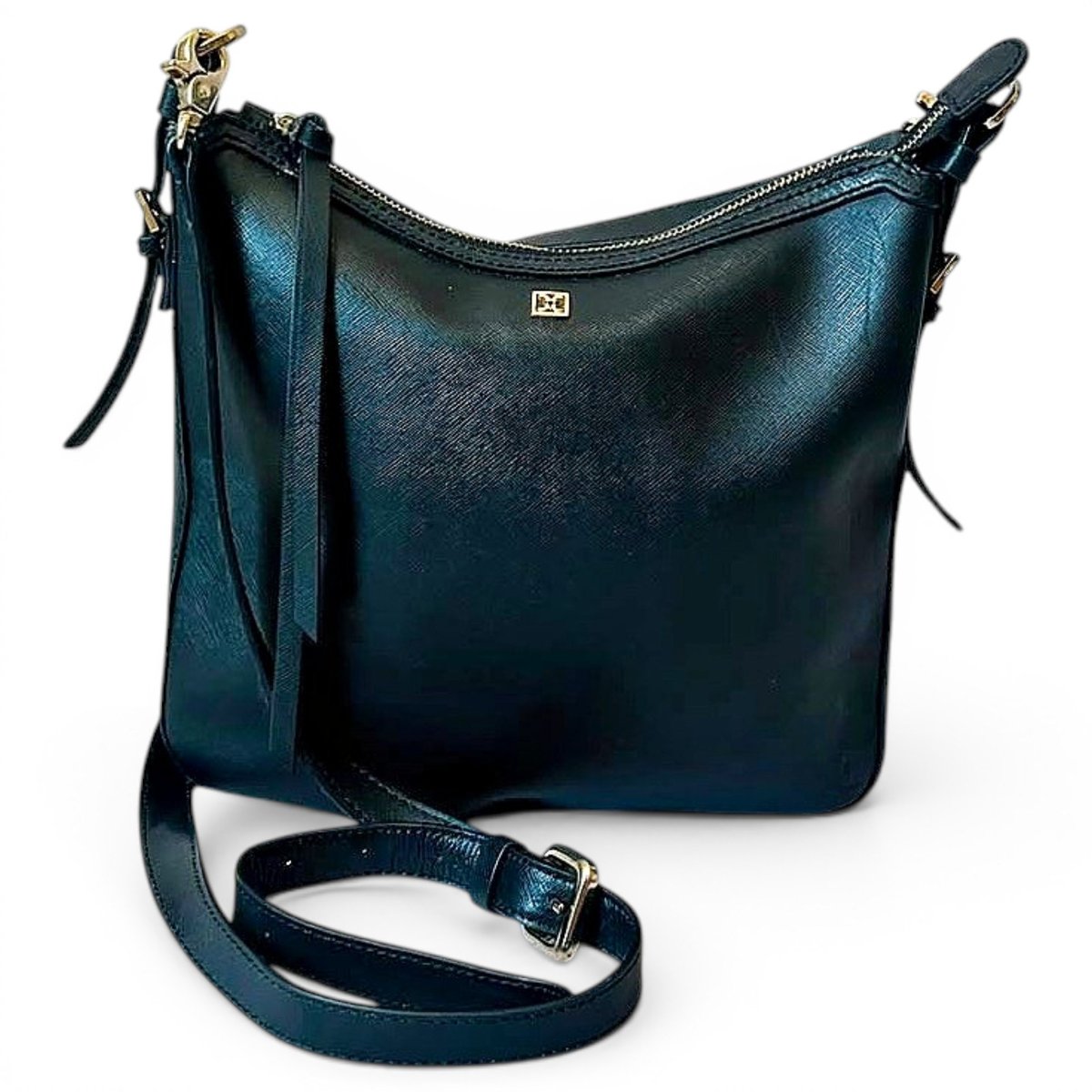 Leather crossbody bag