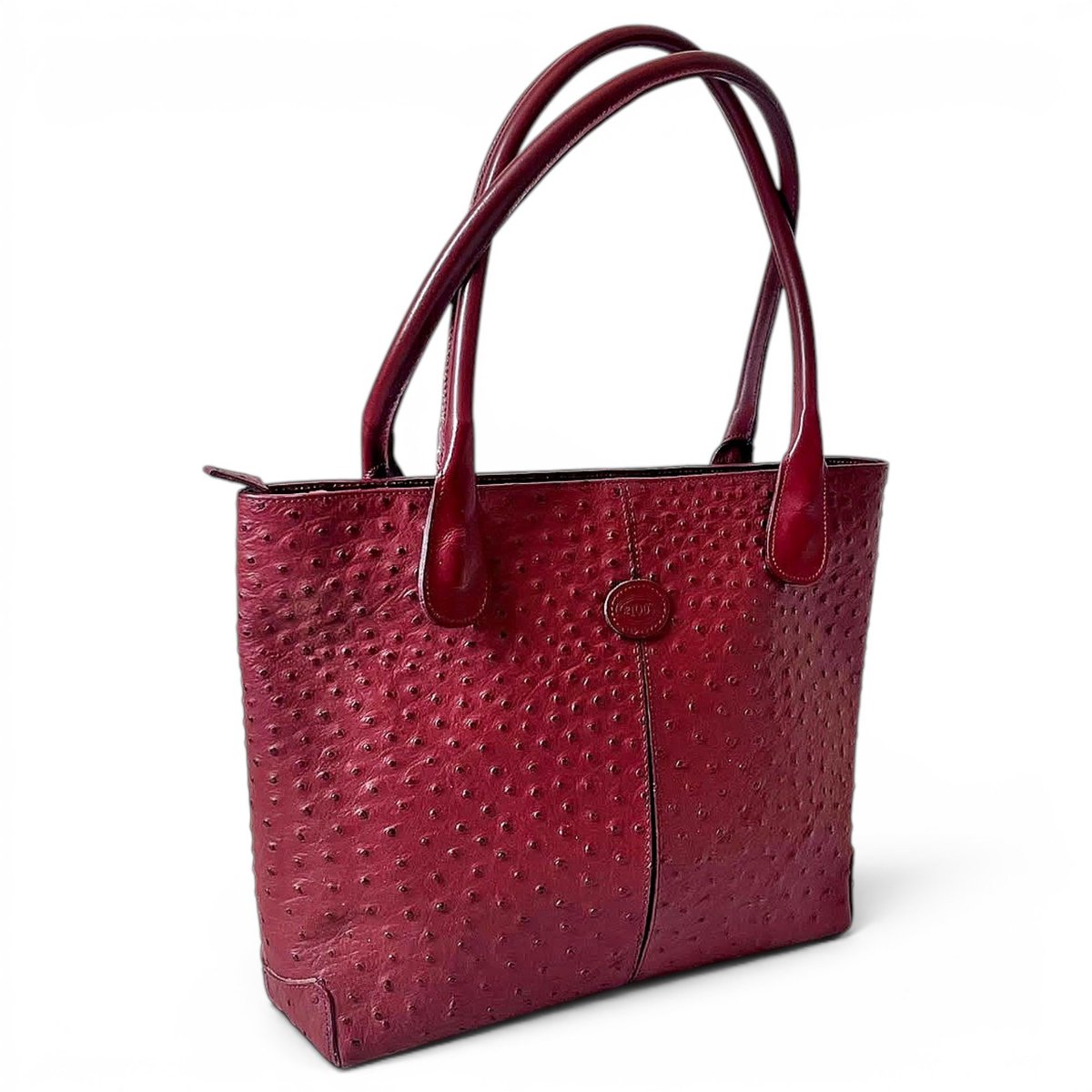D Bag leather tote