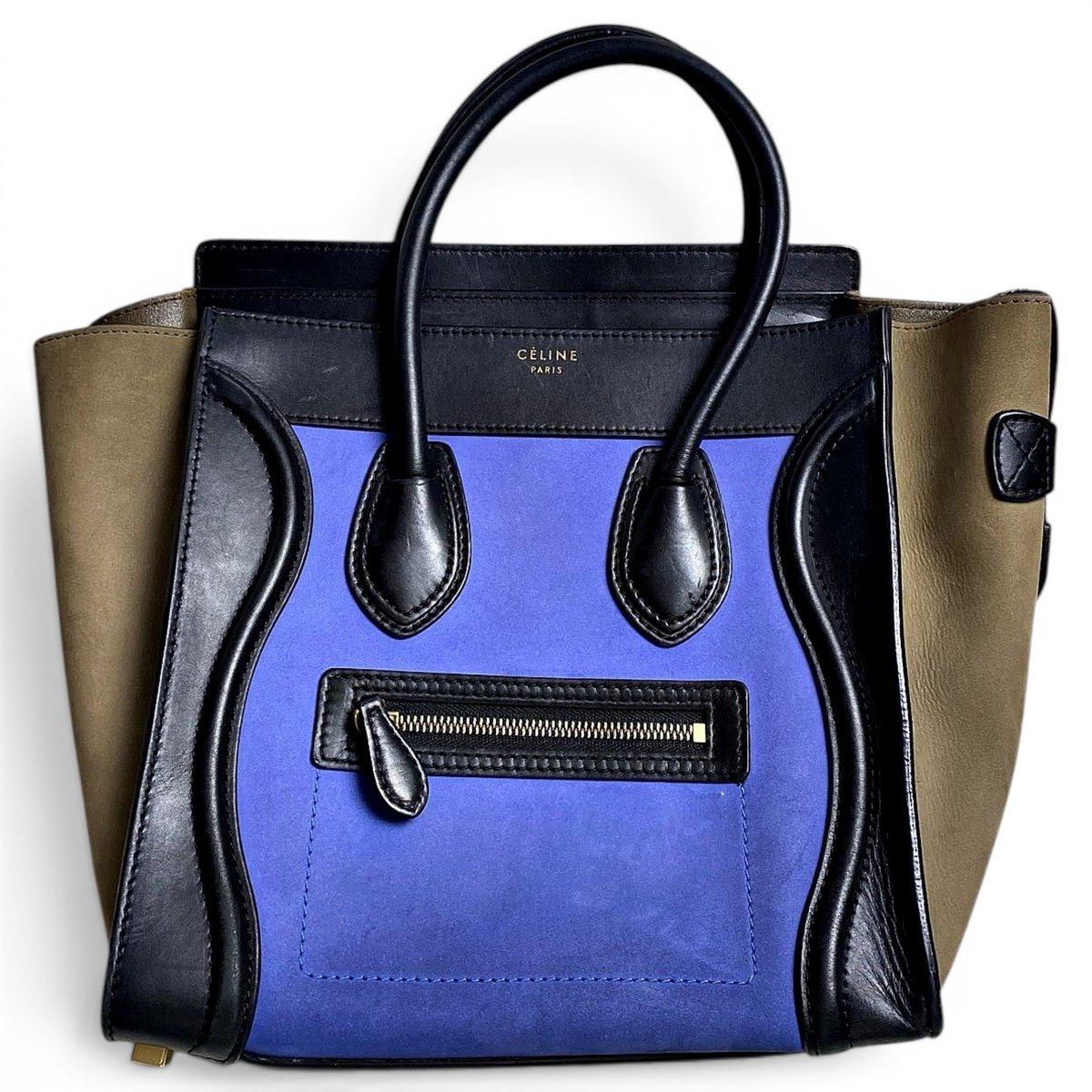 Luggage leather handbag