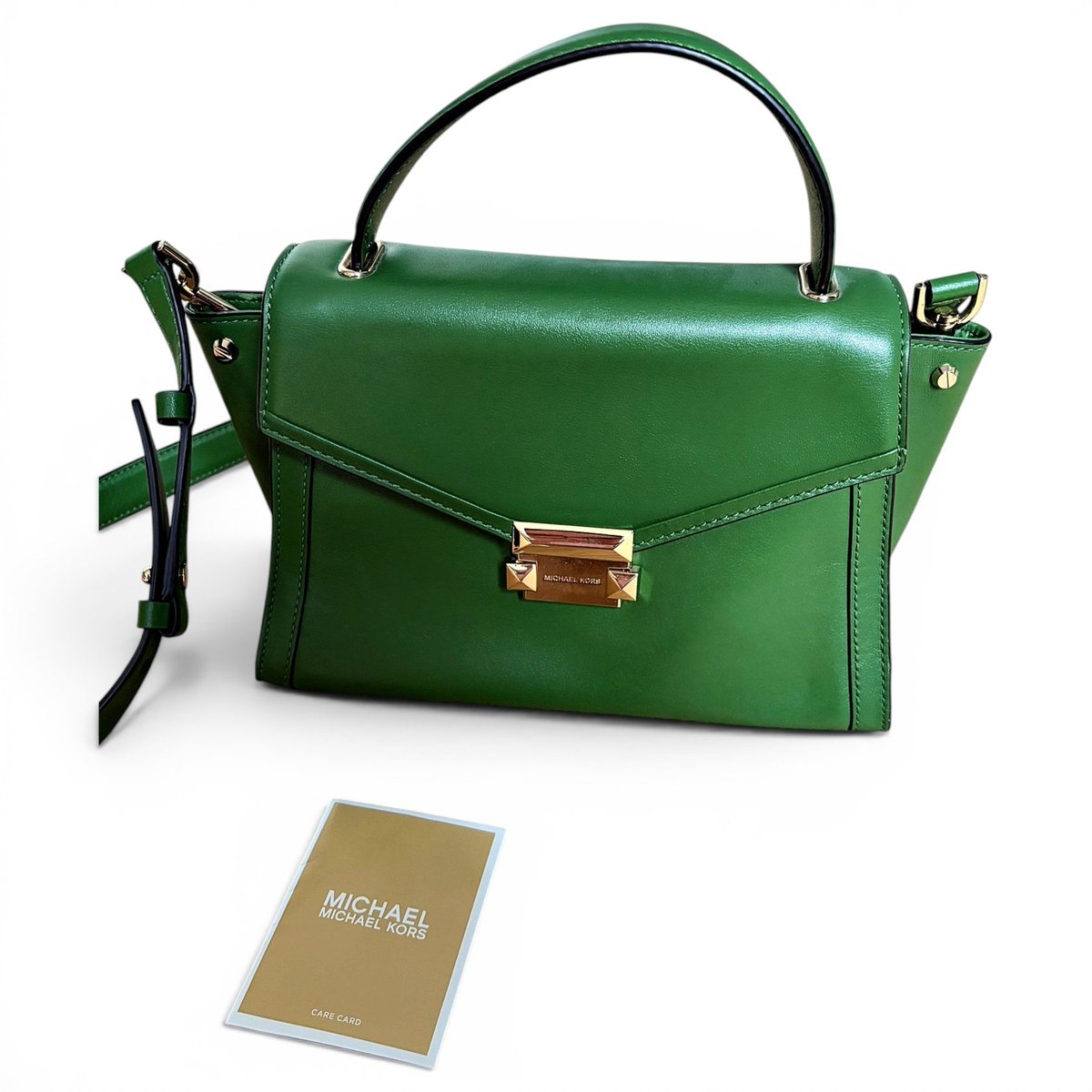 Whitney leather handbag