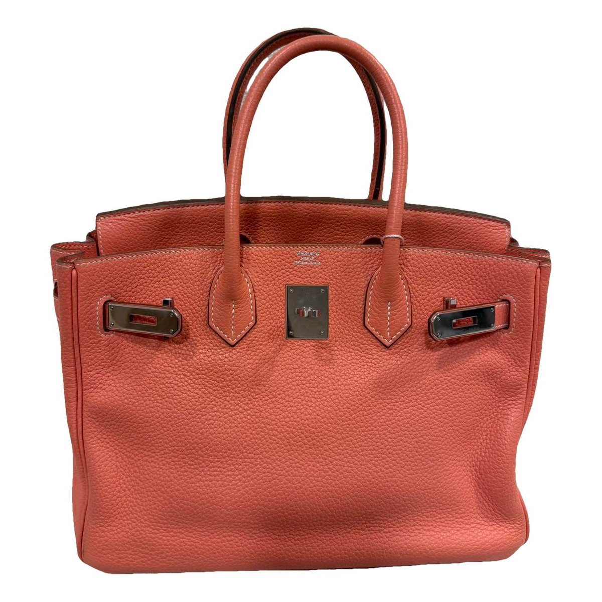 Birkin 30 leather handbag
