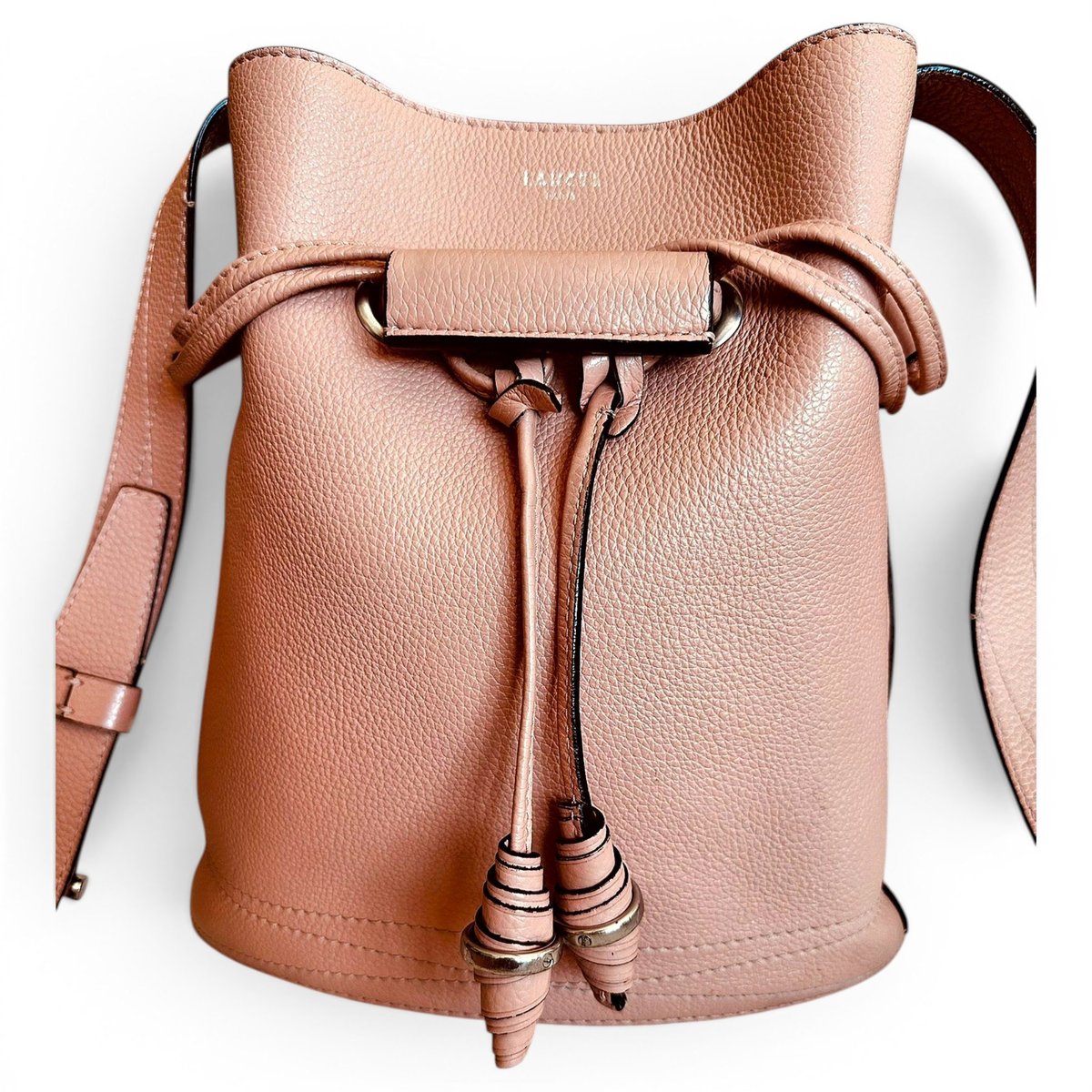 Huit leather crossbody bag