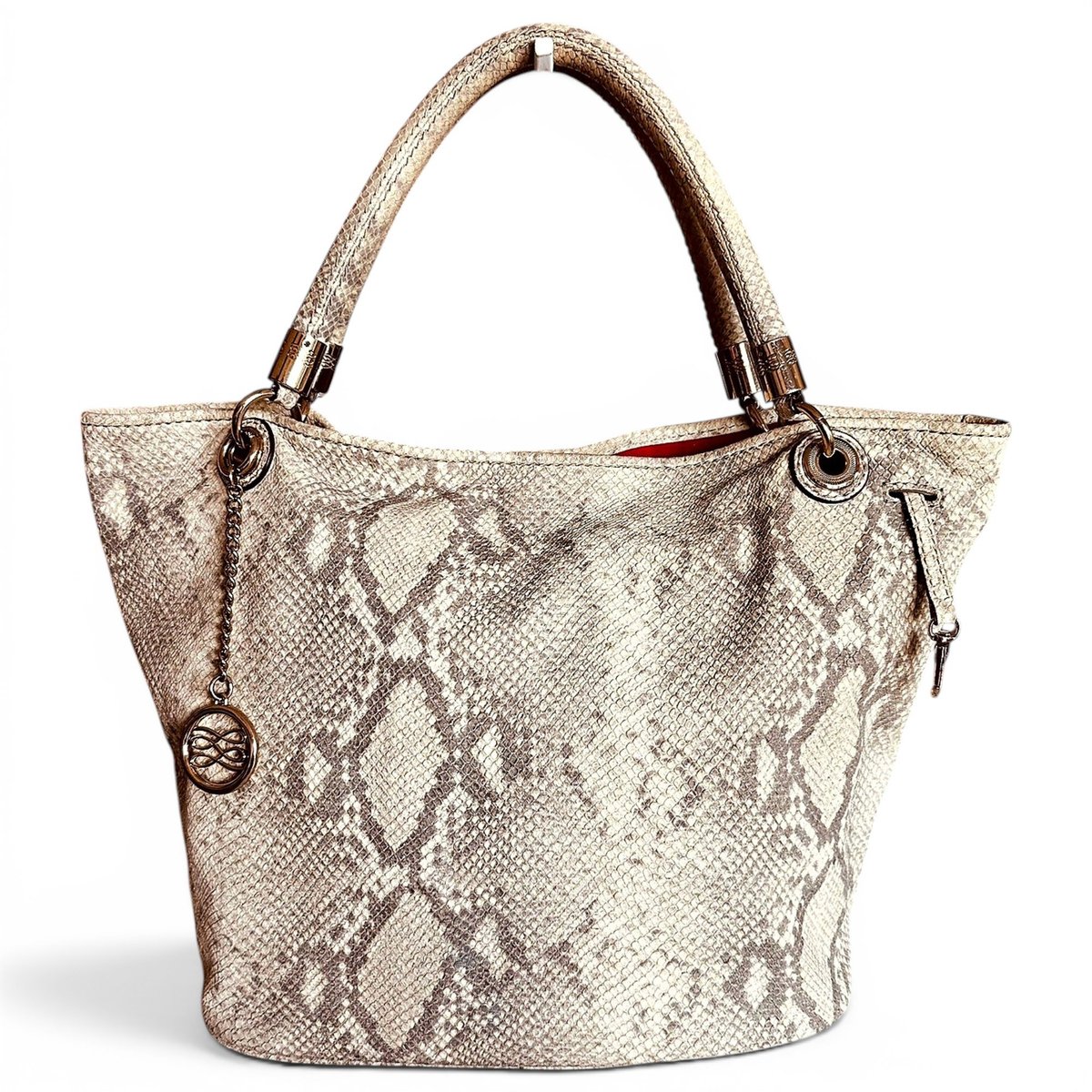 French Flair leather tote
