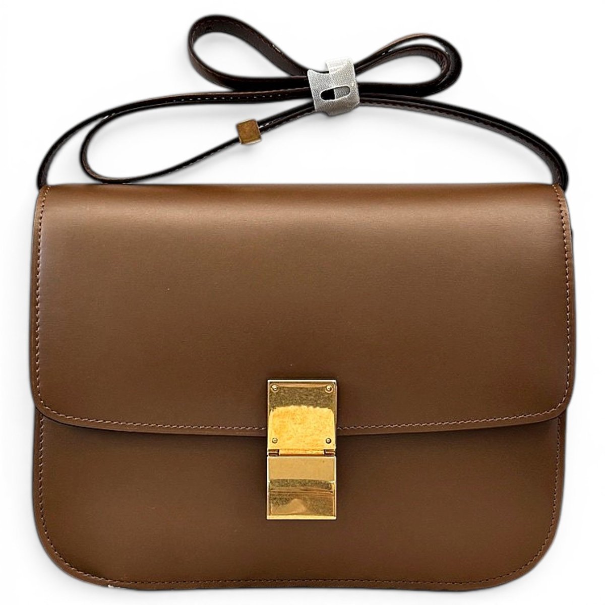 Classic leather handbag