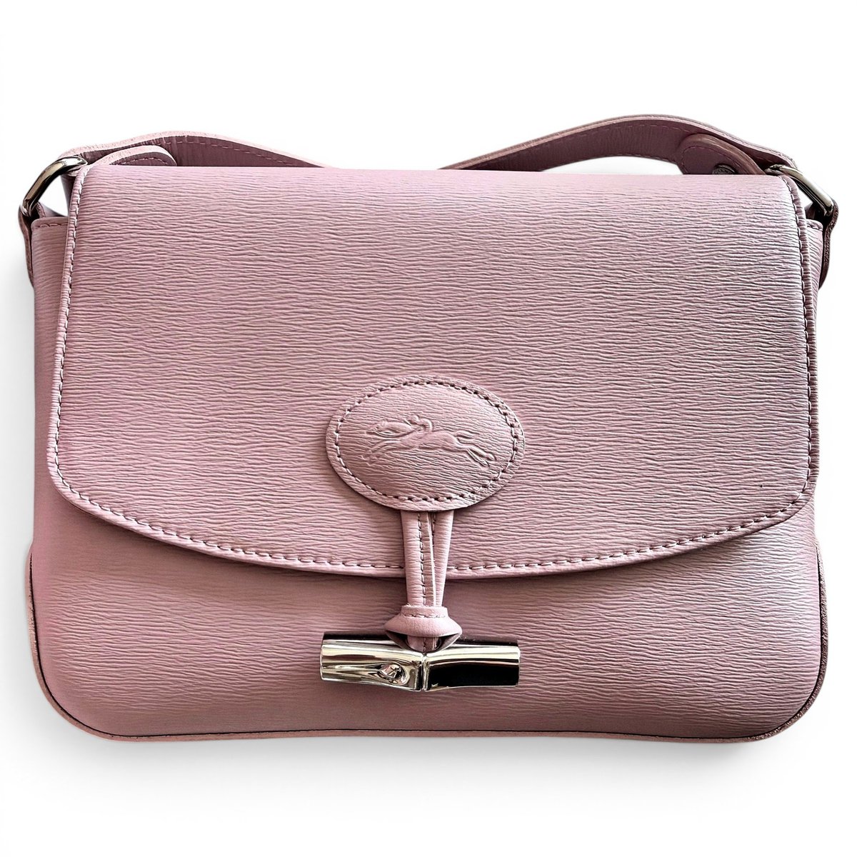 Roseau leather crossbody bag