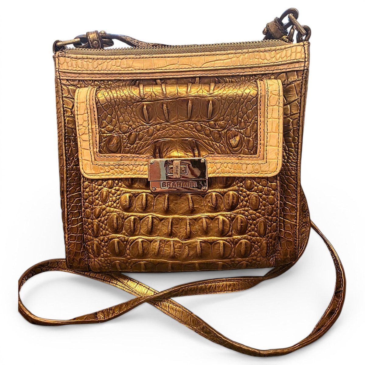Leather crossbody bag