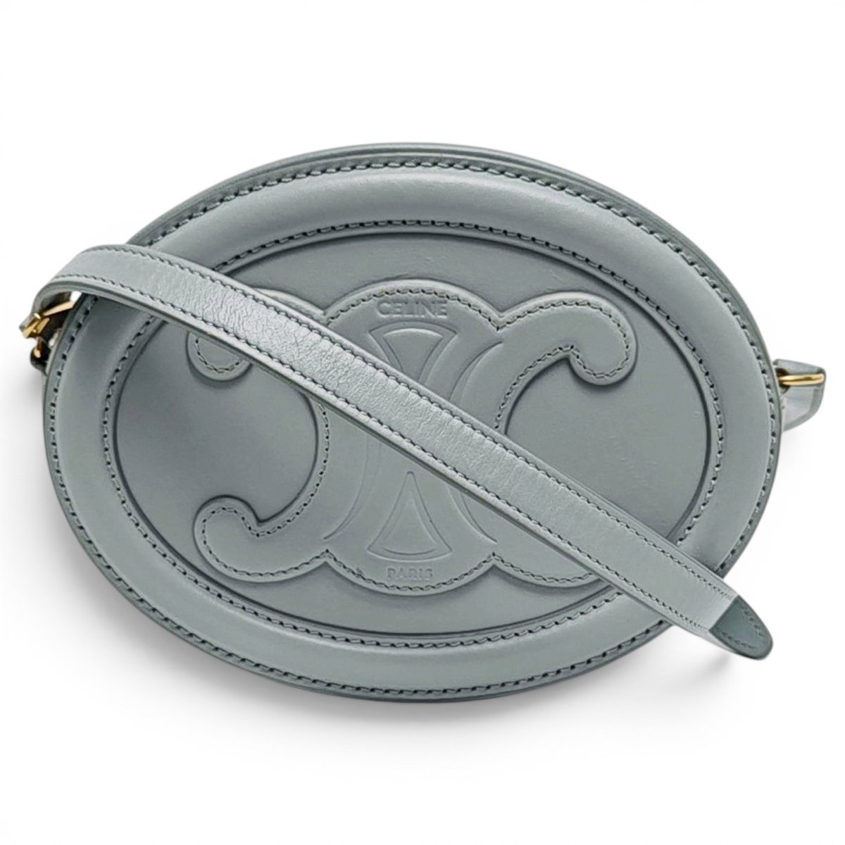 Triomphe leather handbag