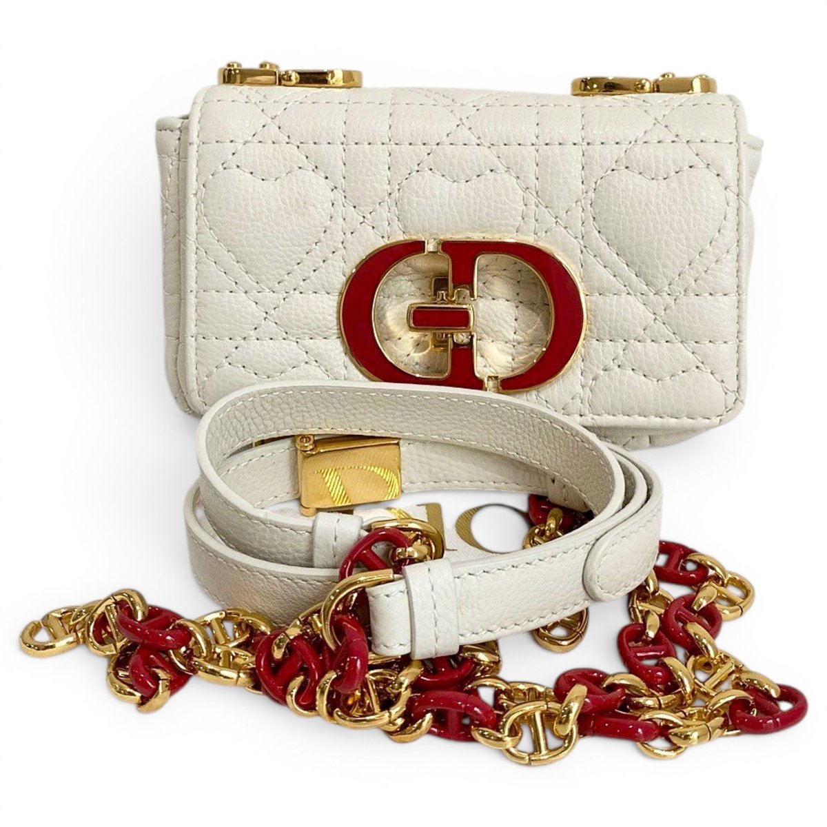 Dior Caro leather handbag