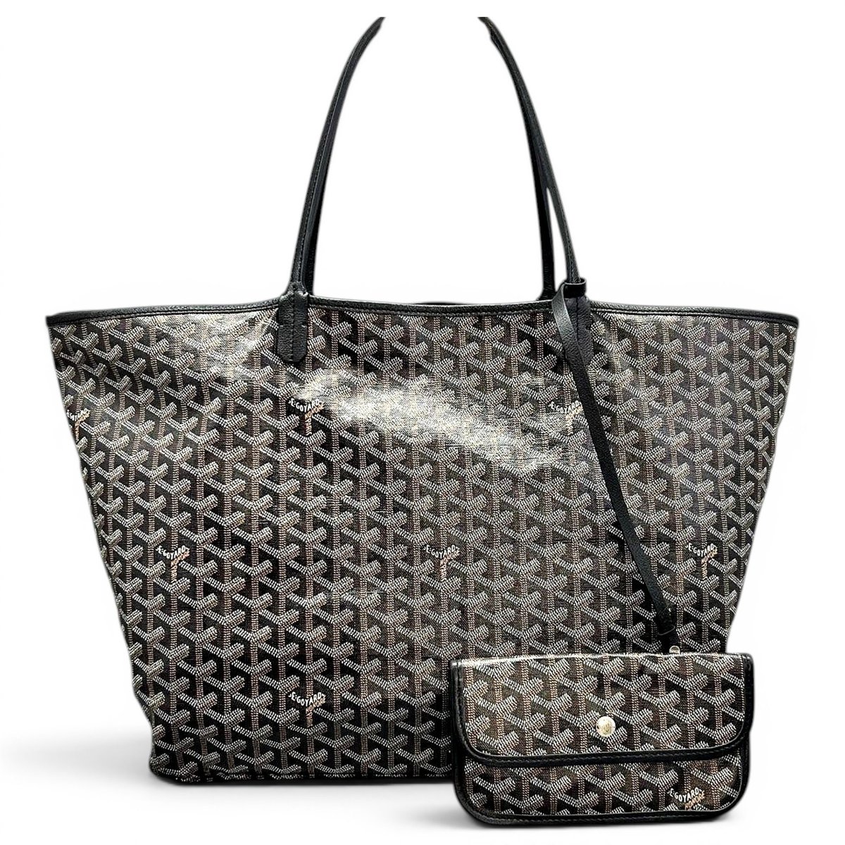 Leather tote