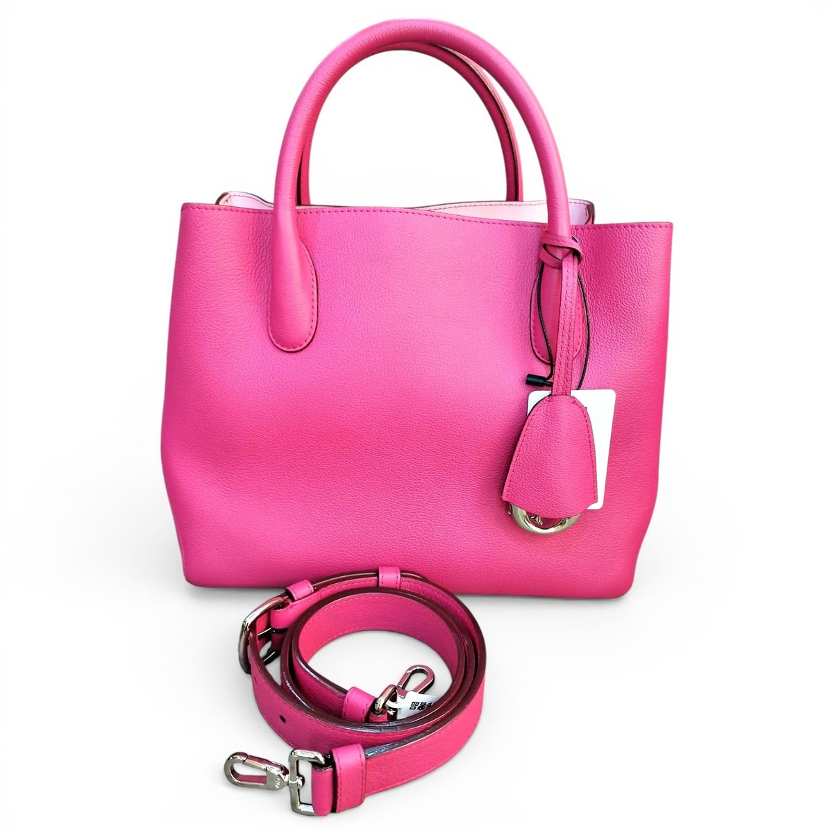 Open Bar leather handbag