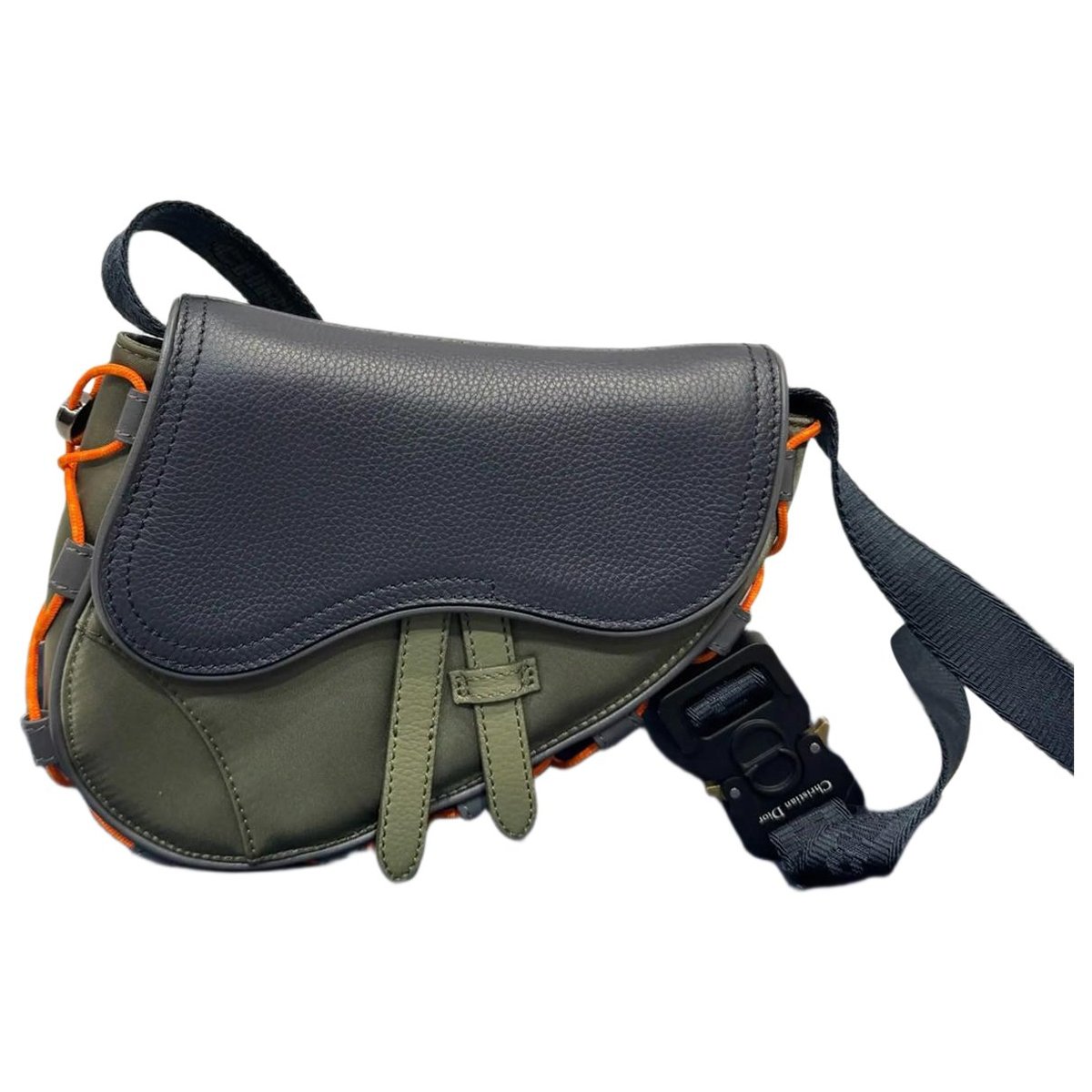 Saddle cloth crossbody bag