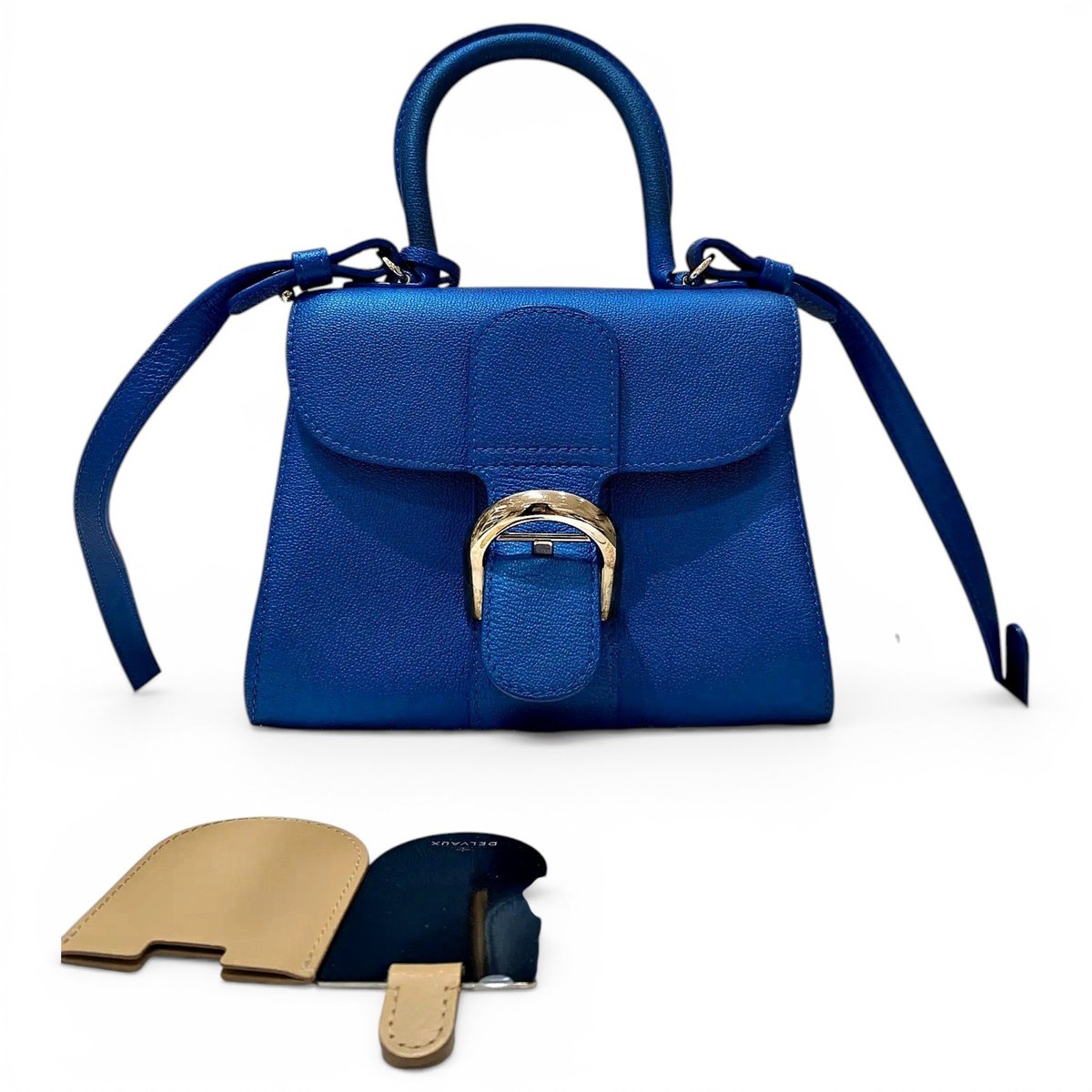 Brillant leather crossbody bag