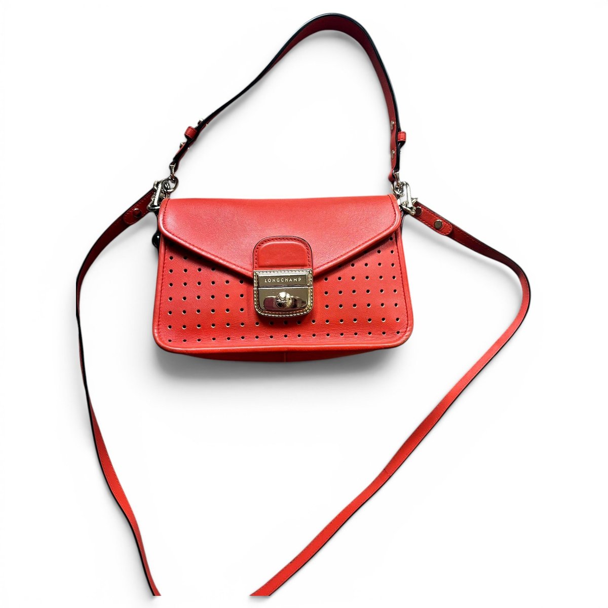 Mademoiselle leather crossbody bag
