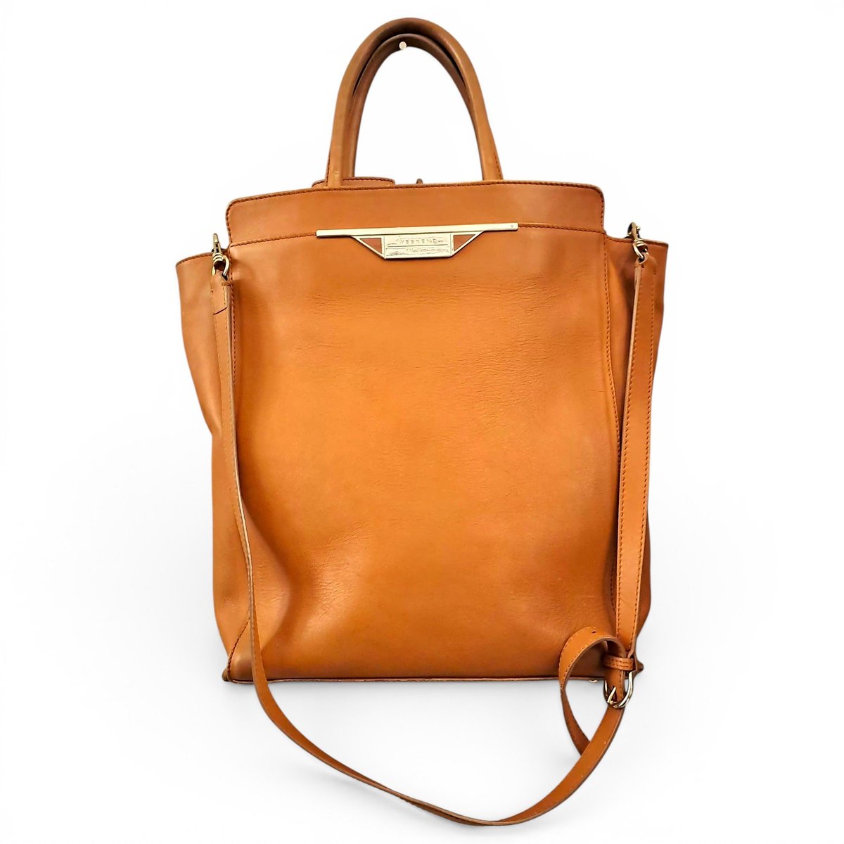 Leather crossbody bag