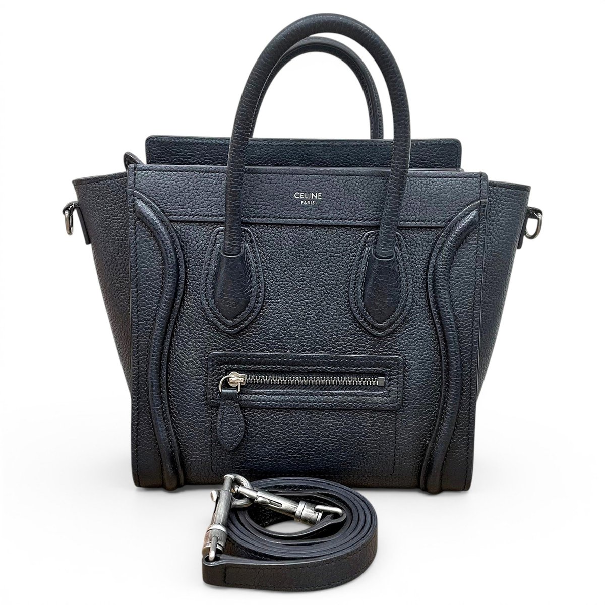 Luggage leather handbag